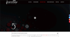 Desktop Screenshot of invierno-tango-festival.com