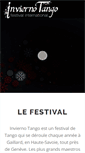 Mobile Screenshot of invierno-tango-festival.com